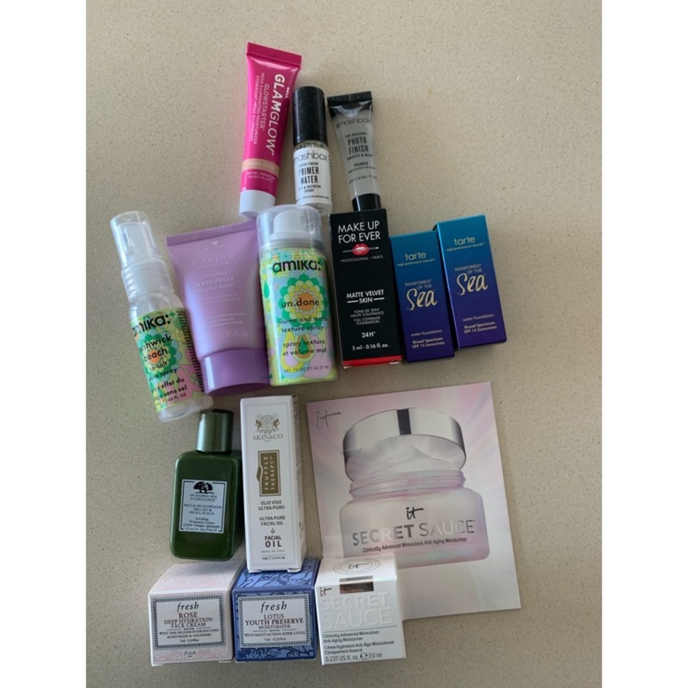 Makeup and skincare bundle minis unused unopened